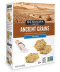 Sesmark Gluten Rice Crackers Ancient Grains With Sea Salt Non GMO Project Verified 3.5 Ounce (Pack of 6)