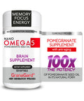 Granagard Clinically Proven (2 Month Supply) Brain Supplements With Anti Aging Memory 120Ct 1 Bottles