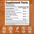 10X Mushrooms Supplement Complex - Nootropic and Immune Support for Brain, Cognition, Memory, Focus and Mental Clarity. With Lions Mane, Reishi Extract, Chaga, Turkey Tail, Black Fungus & More