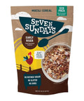 Seven Sundays Muesli Cereal, Classic Bircher Apple Cinnamon Almond, 32 Oz Bag (Pack of 4), Gluten Free, 0g Added Sugar, Enjoy Warm, Cool or as Overnight Oats