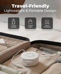 Hazen White Noise Sound Machine For Sleep Portable White Noise Sound Machine With 30 Soothing Sounds 3 Timers Night Light Memory Function For Baby Registry Adults Kids Travel Home Office