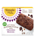 Simple Mills Almond Flour Snack Bars, Dark Chocolate Almond - Gluten Free, Made with Organic Coconut Oil, Breakfast Bars, Healthy Snacks, Paleo Friendly, 6 Ounce (Pack of 6)
