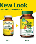 MegaFood Men'S 55+ One Daily - Multivitamin For Men With Vitamin B12 Vitamin C Vitamin D & Zinc - Optimal Aging & Immune Support Supplement - Vegetarian - Made Without 9 Food Allergens - 120 Tabs