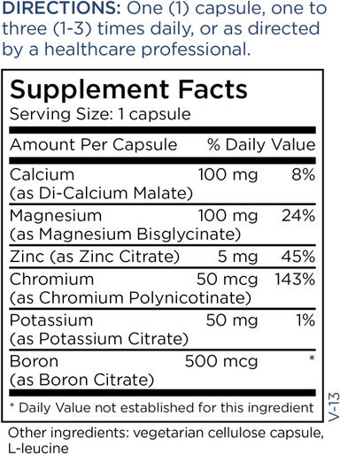 Metabolic Maintenance Spaz-Out - Electrolyte Mineral Complex For Workout, Preworkout + Muscle Recovery Supplement - Magnesium, Potassium, Zinc, Boron + Chromium (90 Capsules)