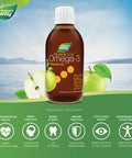 NutraSeaD Omega3 Vitamin D Crisp Apple