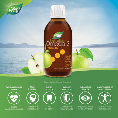 NutraSeaD Omega3 Vitamin D Crisp Apple