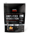Gnc Amp Amplified Hydration | Enhanced Electrolyte & Healthy Digestion Complex | Tropical Punch | 20 Count