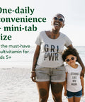MegaFood Kids One Daily - Kids Vitamins - With Vitamin B Vitamin C Vitamin D & Zinc - Bone Health & Immune Support Supplement - Non-Gmo Vegetarian Made Without 9 Food Allergens - 60 Mini Tabs