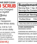 Silver Fern Nano Scrub Brand - 1 Bottle - 48 Servings - Frequency Activated Nano Ag4O4 - Liquid