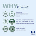 Promise Pure Bovine Collagen European Certified 2000mg of Peptan Extra Strength For Hair, Skin and Nails, For Digestive Health, For Bone Strenght, For Joint Health, Made in Canada (120 +30 FREE caps)