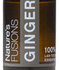 Nature s Fusions Ginger Root 100% Pure & Essential Oils 5 Fl Oz