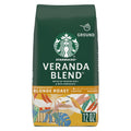 Starbucks Ground Coffee, Starbucks Blonde Roast Hot or Iced Coffee, Veranda Blend, 28 oz