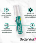 BetterYou Vegan Health Oral Spray - 25ml (0.068 fl oz)