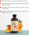 CHILDLIFE ESSENTIALS, Kids Liquid Multivitamin and Mineral Supplement - Liquid Vitamins for Kids, All-Natural, Gluten-Free, Non-GMO - Natural Orange & Mango Flavor, 8 Ounce Bottle