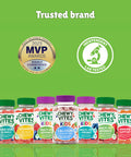 Chewy Vites Kids Calcium and Vitamin D3 60 Kids Calcium Gummies Help Support Healthy Bones and Teeth 2 Months Supply Real Fruit Juice Vegan Age 3 + Strawberry Flavour