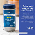 4Life TRANSFER FACTOR PLUS Tri-Factor Formula - Immune System Support with Zinc Super Mushroom Blend (Maitake Shiitake Agaricus) and Extracts of Cow Colostrum and Chicken Egg Yolk - 60 Capsules