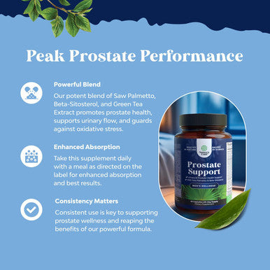 Herbal Prostate Health Supplements For Men - Advanced Prostate Supplements For Men With Beta Sitosterol Selenium Pygeum And Saw Palmetto For Men Prostate Support And Frequent Urination - 90 Capsules