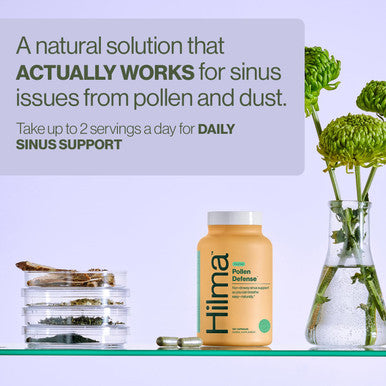 Hilma Natural Sinus Support All Day Allergy And Sinus Relief From