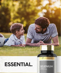 Carlyle Selenium Supplement 200Mcg 270 Tablet Capsules Essential Trace Mineral Vegetarian, Non-Gmo, Gluten Free