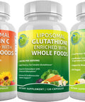 Total Immune Hormonal Support Liposomal Glutathione Bundle Up With Liposomal Vitamin C For Immune Cardiovascular Support And Optimal Dim For Estrogen Hormonal Balance Support For Men Women