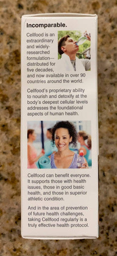 Cellfood Liquid Concentrate - 1 fl oz, 2 Pack - Oxygen + Nutrient Supplement - Supports Immune System, Energy, Endurance, Hydration & Overall Health - Gluten Free, Non-GMO, Kosher - Makes 22+ Quarts