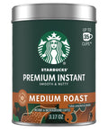 Starbucks Premium Instant Coffee Blonde Roast, 3 Tins 3.17 oz | 100% Arabica premium instant and microground coffee; Blonde Roast; 3 tins, 3.17 oz each