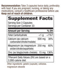 Nature'S Way Calcium Magnesium & Zinc 765 Mg Per Serving 100 Capsules - (Pack Of 2)
