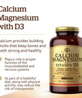 Solgar Calcium Magnesium with Vitamin D3 300 Tablets