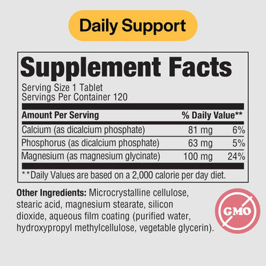 Pureformulas Magnesium Glycinate 100 Mg Daily Support For Stress, Nerves, Sleep, Muscles, Metabolism Pure Magnesium Glycinate Supplement For Women And Men Magnesio Glycinate Non-Gmo 120 Tablets