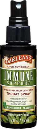 Barlean's Olive Leaf Extract Complex Liquid 95mg Oleuropein Immune Olive leaf extract liquid