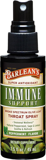 Barlean's Olive Leaf Extract Complex Liquid 95mg Oleuropein Immune Olive leaf extract liquid