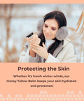Beef Tallow For Skin, Tallow Face Moisturizer, Grass Fed Beef Tallow And Unadulterated Honey, Soothes Dryness, Repairs The Skin Barrier, 2 Oz
