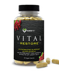 Karamd Vital Restore - Supplement For Leaky Gut, Colon Health, & Immune Support - With Zinc, Turmeric, Berberine & L-Glutamine - Vegetable Capsules - 30 Servings (90 Capsules)
