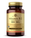 Solgar Vitamin B2 (Riboflavin) 100Mg 100 Vegetable Capsules - Energy Metabolism Healthy Nervous System - Non-Gmo Vegan Gluten Free Dairy Free Kosher 100 Servings