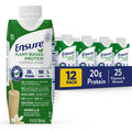 Ensure 100% Plant-Based Vegan Protein Nutrition Shakes & Clear Nutrition Liquid Drink 0G Fat 8G Of Protein Mixed Fruit 10 Fl Oz (Pack Of 12)