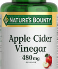 Nature's Bounty Apple Cider Vinegar 480mg, 200 Tablets