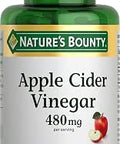 Nature's Bounty Apple Cider Vinegar 480mg, 200 Tablets