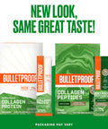 Bulletproof Coffee Duo - Instamix Keto Coffee Creamer With Grass-Fed Ghee And Mct Oil, 14 Pack & Unflavored Collagen Protein With 13G Grass-Fed Collagen Peptides For Skin, Bones, And Joints, 15 Pack