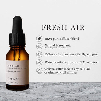 AromaTech Fresh Air for Aroma Oil Scent Diffusers - 10 Milliliters