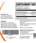 Bulksupplements.Com Quercetin Dihydrate Capsule - Quercetin Supplements, Quercetin 1000Mg, Quercetin Capsules - Antioxidants Supplement, 4 Capsules Per Serving, 120 Capsules