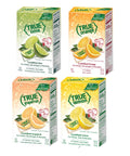 True Citrus TRUE LEMON Original Lemonade Drink Mix No Artificial Sweeteners Low Calorie Water Flavor Packets & Water Enhancer with Stevia 30 Count (Pack of 1)