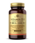 Solgar Vitamin D3 (Cholecalciferol) 25 mCG (1000 IU) Softgels - 250 Count