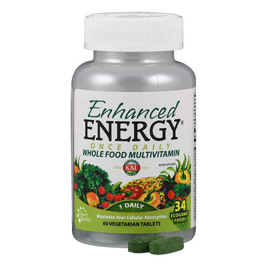KAL Enhanced Energy Tablets, 60 Count