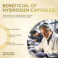 Life Nutrition 120 Tablets H2 Molecular Hydrogen Water Tablets with Magnesium Dietary Supplement Supports Brain Health and Cognitive Function