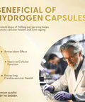 Life Nutrition 120 Tablets H2 Molecular Hydrogen Water Tablets with Magnesium Dietary Supplement Supports Brain Health and Cognitive Function