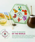 Acorus Travel Tea Set | Round-The-World Trip of Your Dreams with Selection of Teas You Have Never Tasted Before | Assorted Tea Set | Herbal and Fruit Variety Pack | 60 Tea Bags