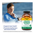 Country Life Chelated Magnesium Glycinate 400Mg 180 Tablets Certified Gluten Free Certified Vegan Certified Halal Non-Gmo Verified
