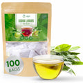 NHAT ANH FARM - Premium Stevia Tea Bags, 100 Stevia Tea Bags, 100% Natural Dried Leaves, Naturally Sweet Herbal Tea, Sugar-Free, Caffeine-Free, No Additives.