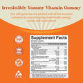 Bundle of Chewable Vitamin C Gummies & Daily Adult Chewable Multivitamin Gummies - to Improve Immunity & Hair Growth - Immune Booster for Adults and Natural Cold Remedy
