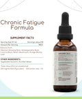 Herbera Chronic Fatigue Formula B60 Alcohol-Free Extract Tincture: Siberian Ginseng Root, Ashwagandha Root, Licorice Root, Ginkgo